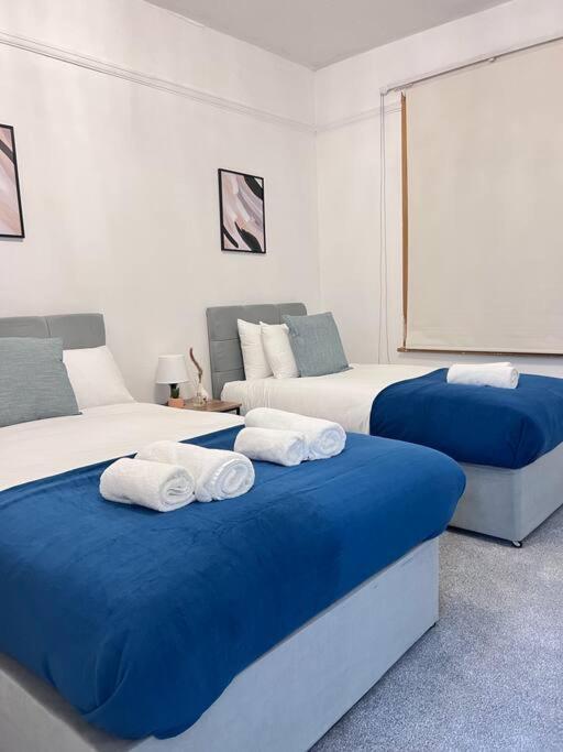 Spacious 3 Bed Flat - Beach Nearby - No Pets 桑斯安 外观 照片
