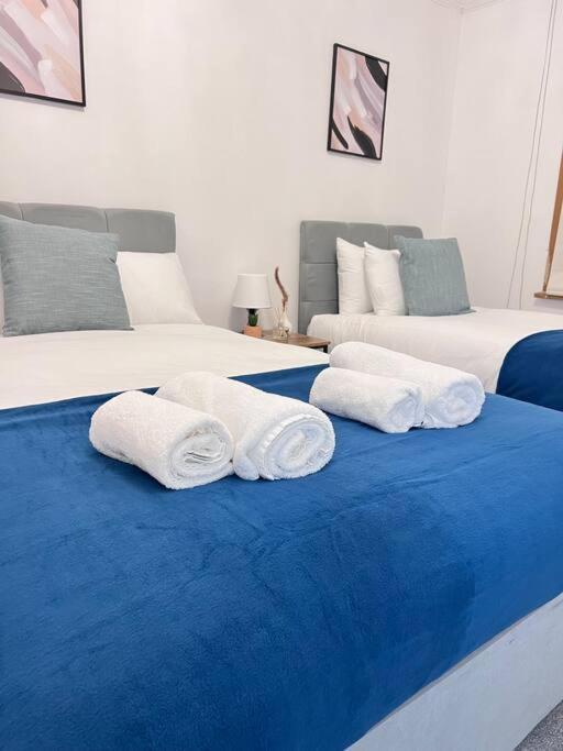 Spacious 3 Bed Flat - Beach Nearby - No Pets 桑斯安 外观 照片