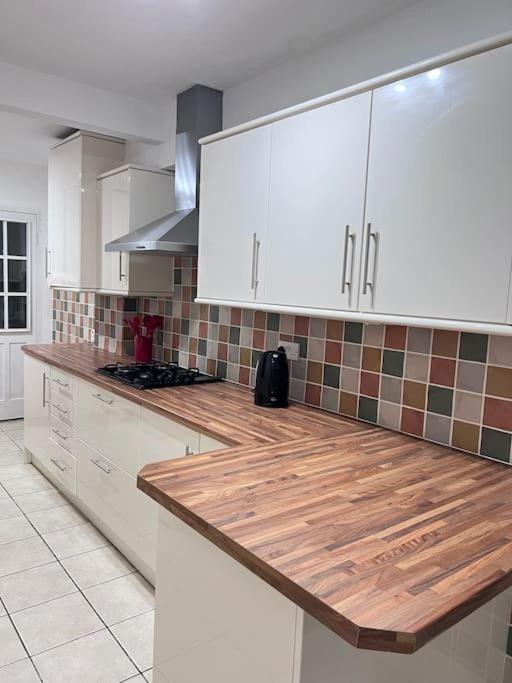 Spacious 3 Bed Flat - Beach Nearby - No Pets 桑斯安 外观 照片