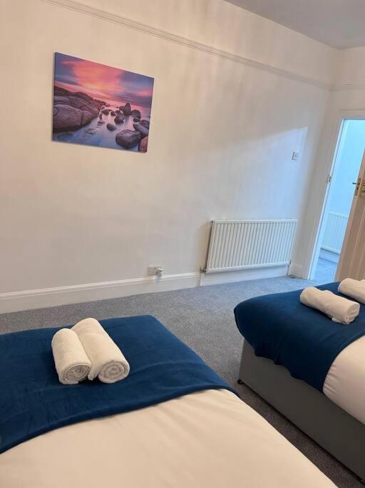 Spacious 3 Bed Flat - Beach Nearby - No Pets 桑斯安 外观 照片
