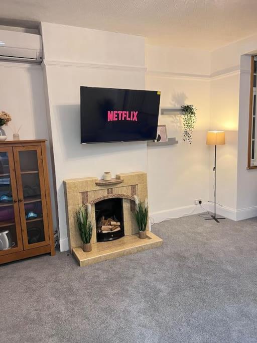 Spacious 3 Bed Flat - Beach Nearby - No Pets 桑斯安 外观 照片